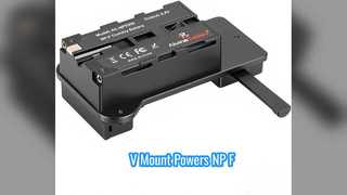 Montaje en V a extensor de batería NP F