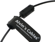Alvin'S Cables LANC Remote Control Cable Right Angle 2.5mm To Right Angle 2.5mm Remote Trigger Cable 30cm 12inches