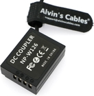 Alvin'S Cables PD USB-C To Decoding NP-W126 Dummy Battery Coiled Power Cable For Fujifilm Fuji XT1 X-T10 XT2 X-T20 XT3 X