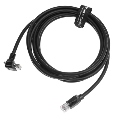 Alvin's CAT6a GigE Vision Cable Shielded Right Angle 20m 65.6ft