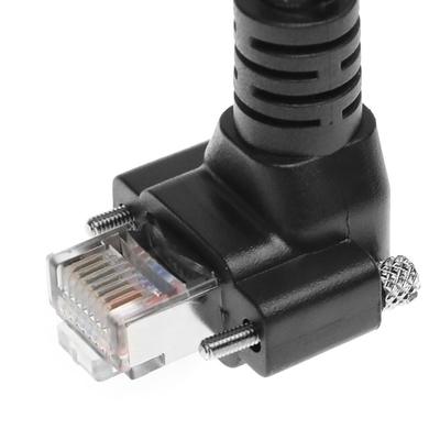 Alvin's CAT6a GigE Vision Cable Shielded Right Angle 20m 65.6ft