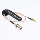 DIN 1.0/2.3 Mini BNC Female to BNC Female Extension Cable for Blackmagic HD SDI