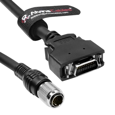 Cables de Alvin Keyence CB-B10 Capítulo de sensor para conexión de controlador Cable de conexión 10m 32.8ft, 20 pines macho a SCSI 20P Cable para Keyence LJ-X8000 LJ-V7000 perfilador láser